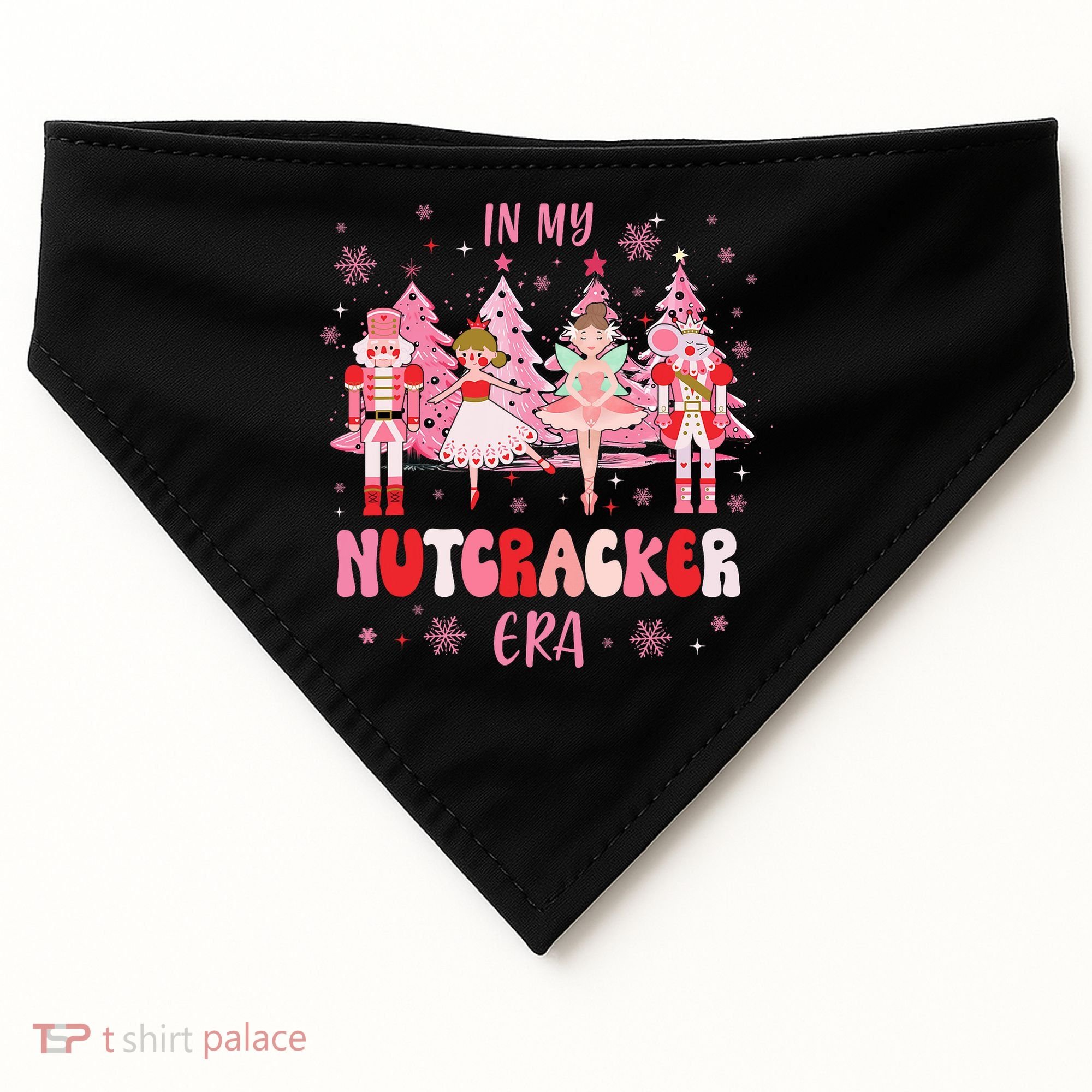 In My Nutcracker Era Christmas Nutcracker Ballet Festive USA-Made Doggie Bandana