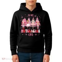 In My Nutcracker Era Christmas Nutcracker Ballet Festive Kids Hoodie thumb 4