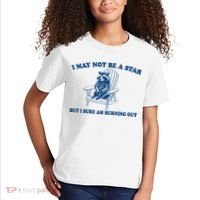I May Not Be A Star Raccoon Meme – Funny Trash Panda Self-Deprecating Kids T-Shirt thumb 2