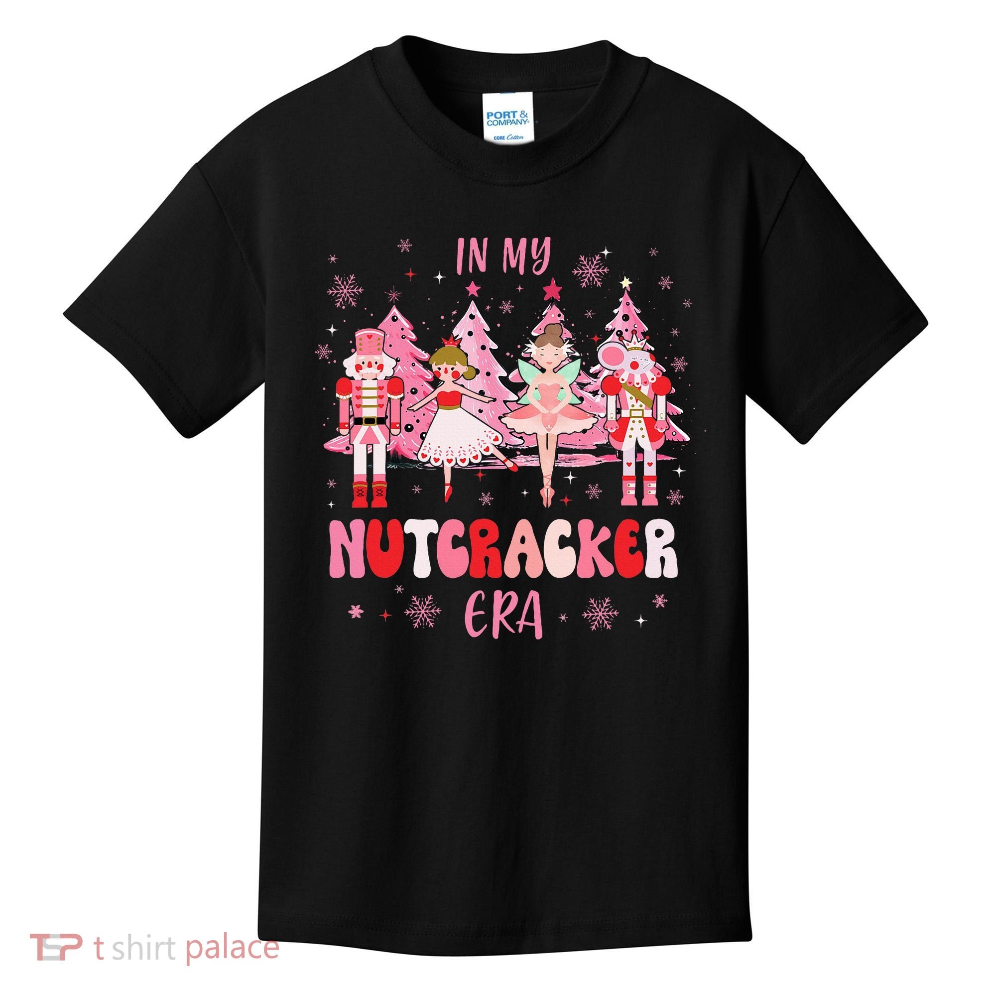 In My Nutcracker Era Christmas Nutcracker Ballet Festive Kids T-Shirt