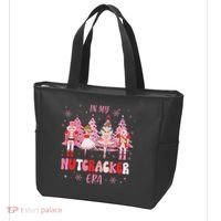 In My Nutcracker Era Christmas Nutcracker Ballet Festive Tote Bag thumb 3