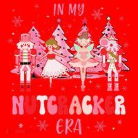 In My Nutcracker Era Christmas Nutcracker Ballet Festive Santa Hat thumb 1