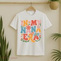  In My Nana Era Retro Groovy Mothers Day Nana Butterfly  T-Shirt thumb 2