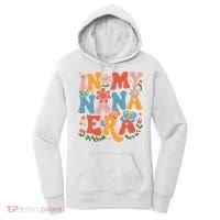  In My Nana Era Retro Groovy Mothers Day Nana Butterfly  Women's Hoodie thumb 0