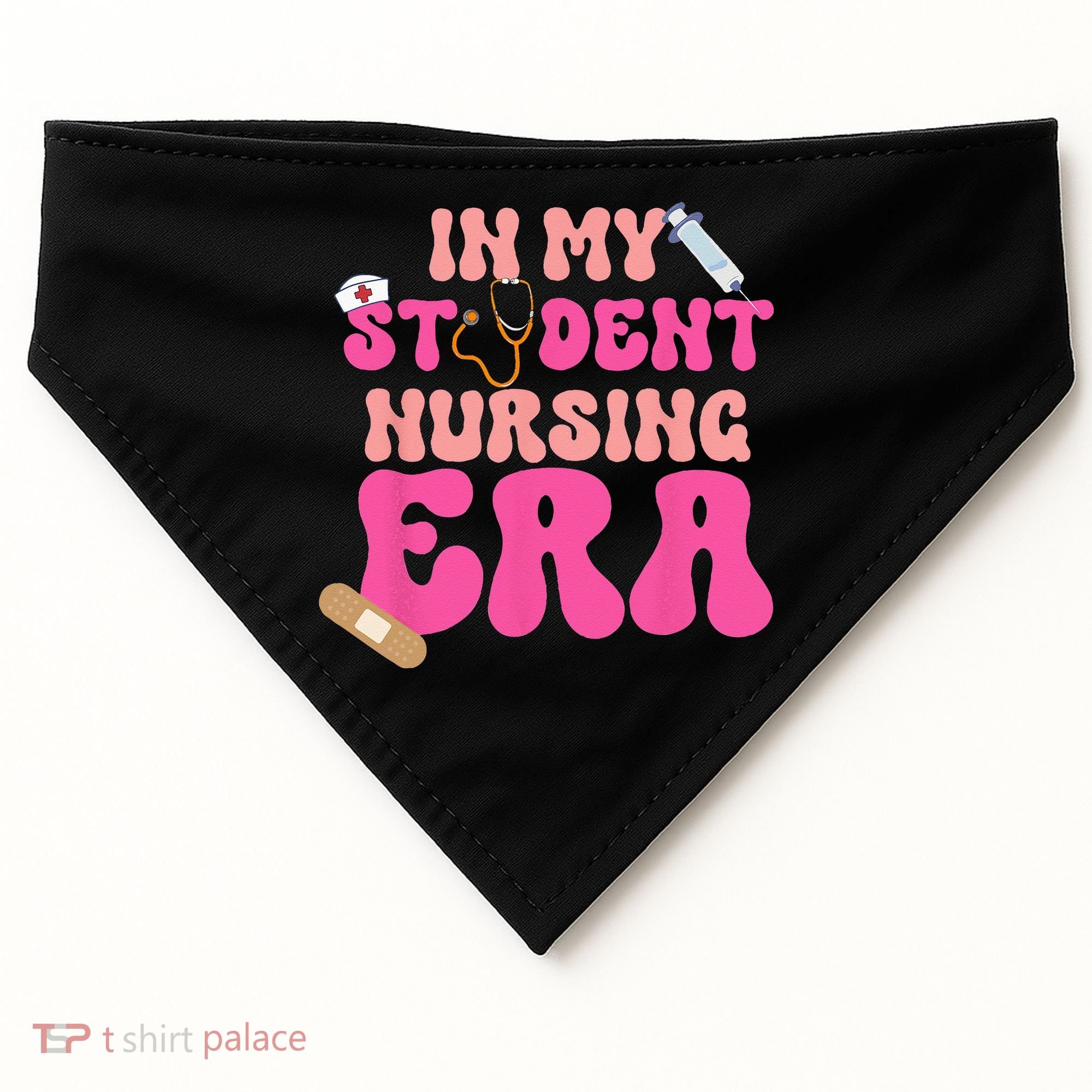 In My Nursing Student Era Product USA-Made Doggie Bandana