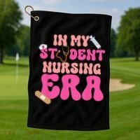 In My Nursing Student Era Product Golf Towel thumb 1