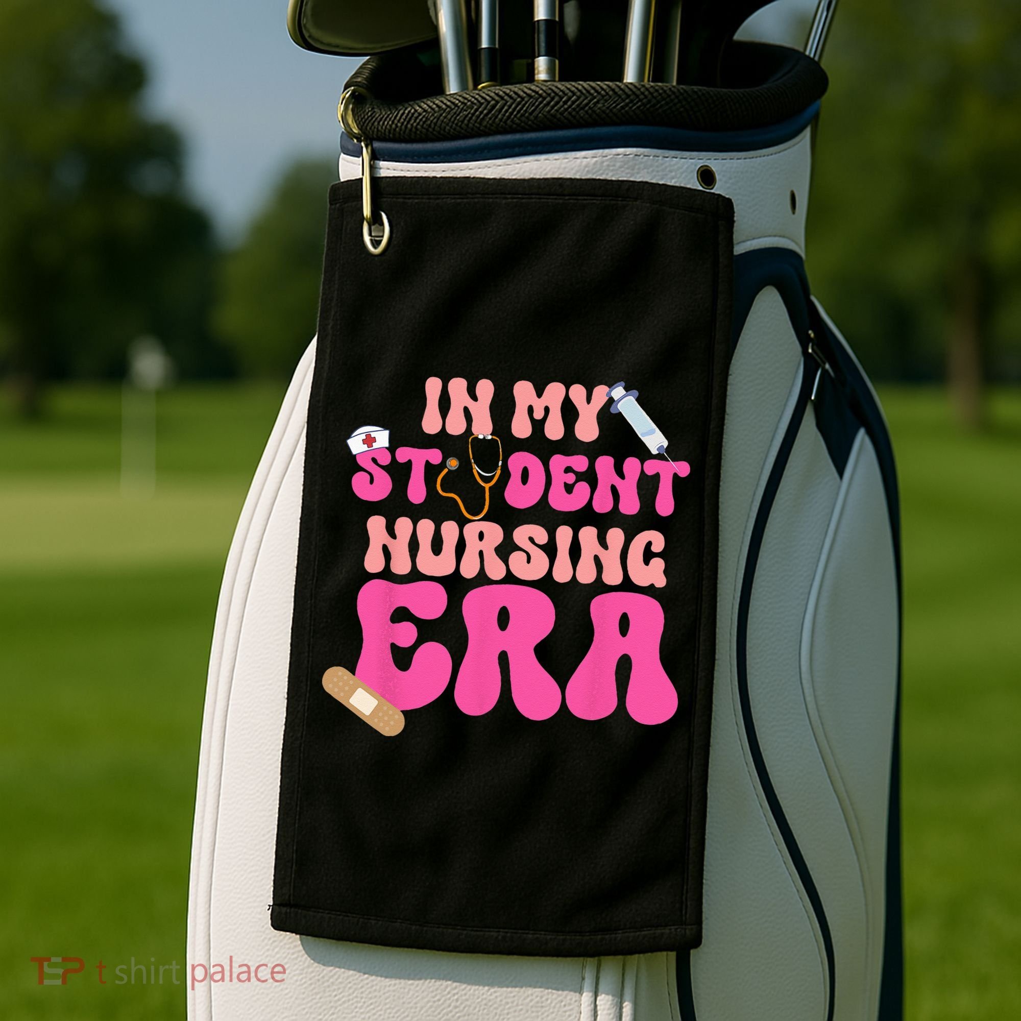 In My Nursing Student Era Product Golf Towel