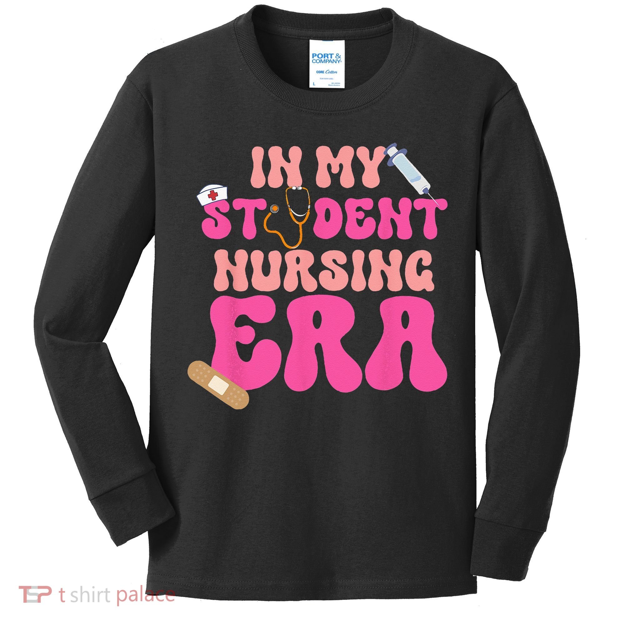 In My Nursing Student Era Product Kids Long Sleeve Shirt