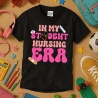 In My Nursing Student Era Product Kids T-Shirt thumb 3