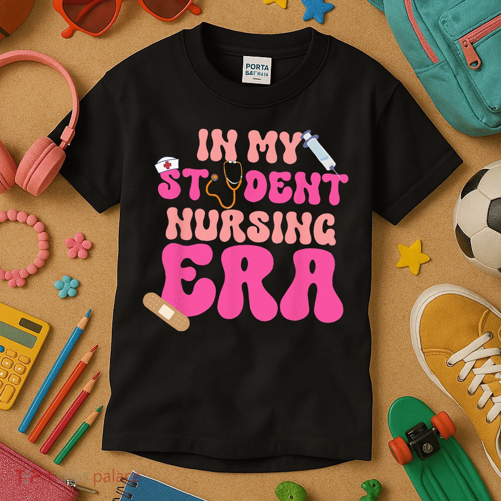 In My Nursing Student Era Product Kids T-Shirt