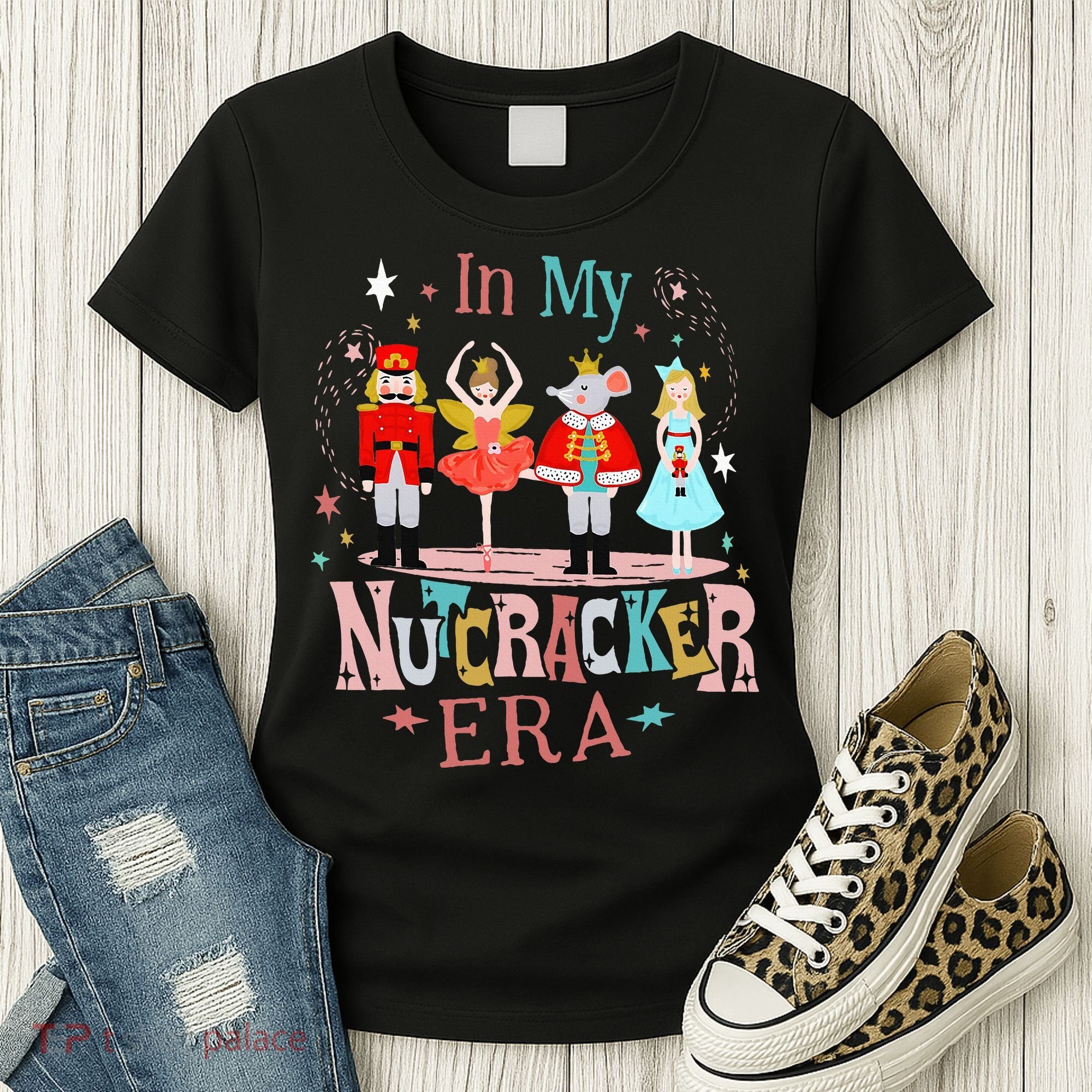In My Nutcracker Era Christmas Nutcracker Ballet  Women's T-Shirt