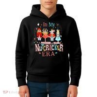 In My Nutcracker Era Christmas Nutcracker Ballet  Kids Hoodie thumb 4