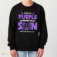 In Memory Of My Son Overdose Awareness Women's Sweatshirt thumb 0