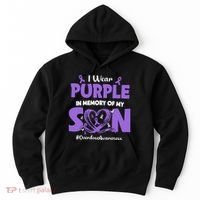 In Memory Of My Son Overdose Awareness Hoodie thumb 0