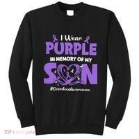 In Memory Of My Son Overdose Awareness Sweatshirt thumb 0