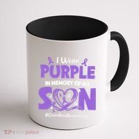 In Memory Of My Son Overdose Awareness Coffee Mug thumb 1
