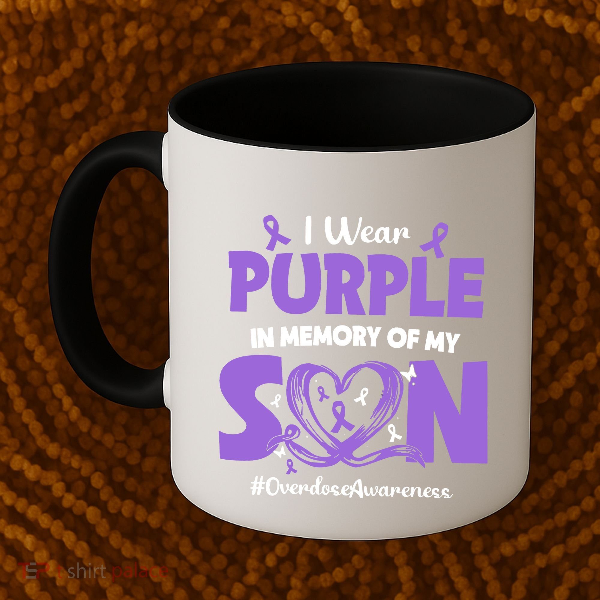 In Memory Of My Son Overdose Awareness Coffee Mug