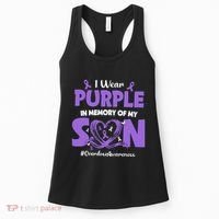 In Memory Of My Son Overdose Awareness Women's Tank Top thumb 0