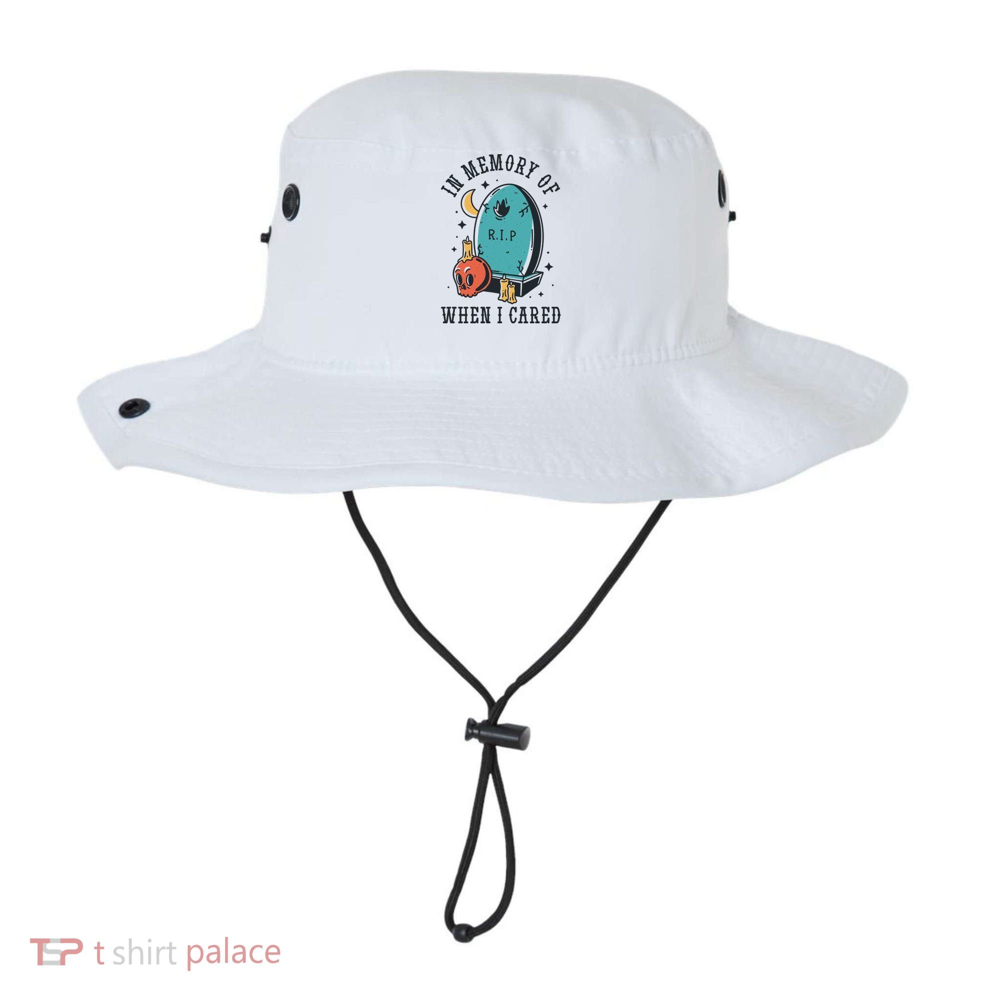 In Memory Of When I Cared Funny RIP Bucket Hat