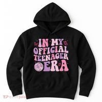 In My Official Nager Era 13th Birthday Version Girls Hoodie thumb 0