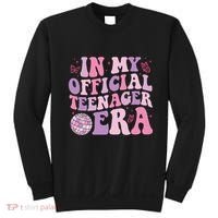 In My Official Nager Era 13th Birthday Version Girls Sweatshirt thumb 0