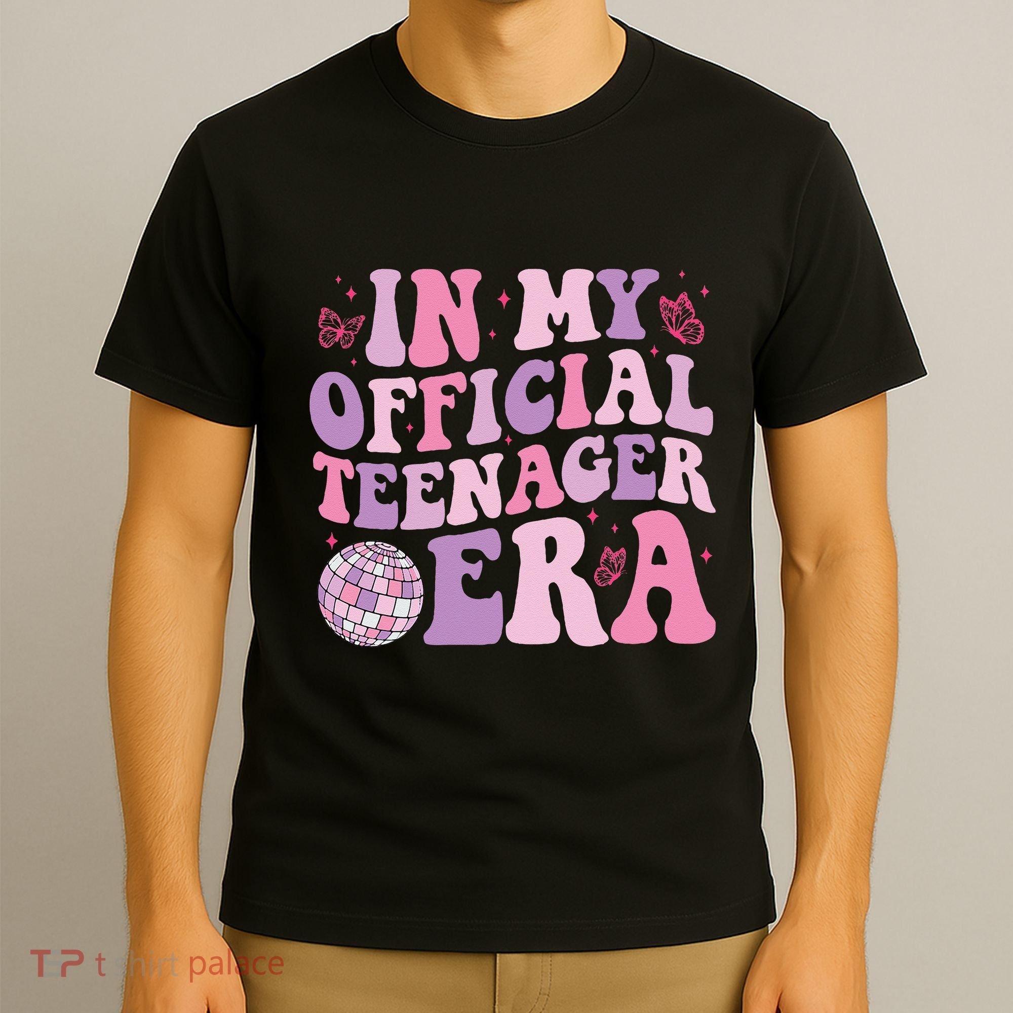 In My Official Nager Era 13th Birthday Version Girls T-Shirt