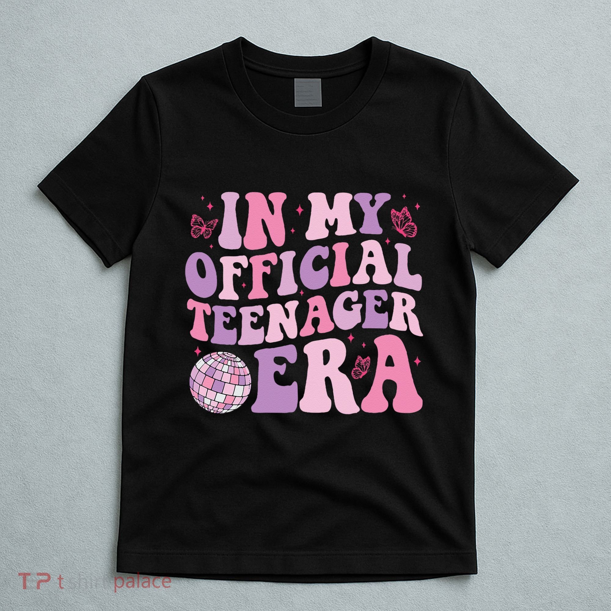 In My Official Nager Era 13th Birthday Version Girls T-Shirt