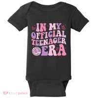 In My Official Nager Era 13th Birthday Version Girls Baby Bodysuit thumb 0