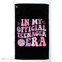 In My Official Nager Era 13th Birthday Version Girls Golf Towel thumb 0
