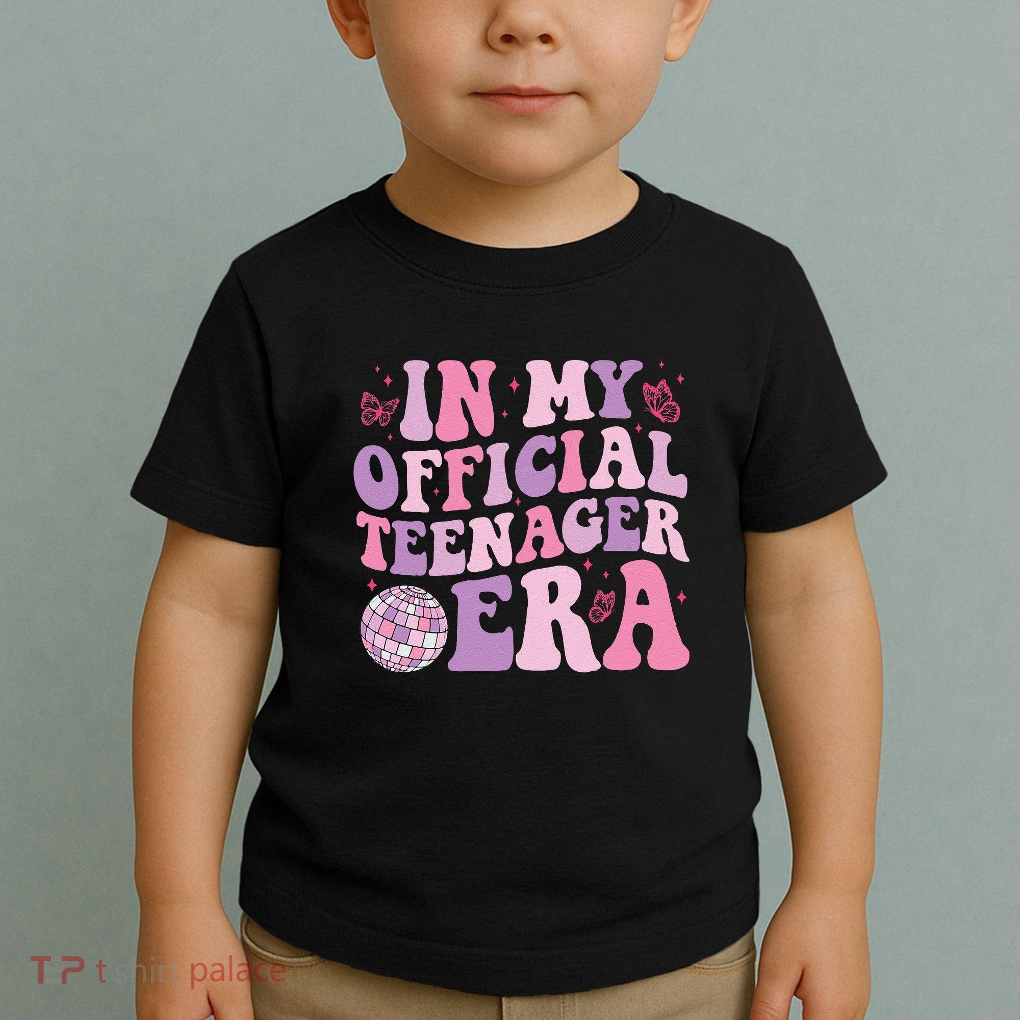 In My Official Nager Era 13th Birthday Version Girls Toddler T-Shirt