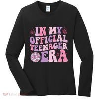 In My Official Nager Era 13th Birthday Version Girls Women's Long Sleeve Shirt thumb 0