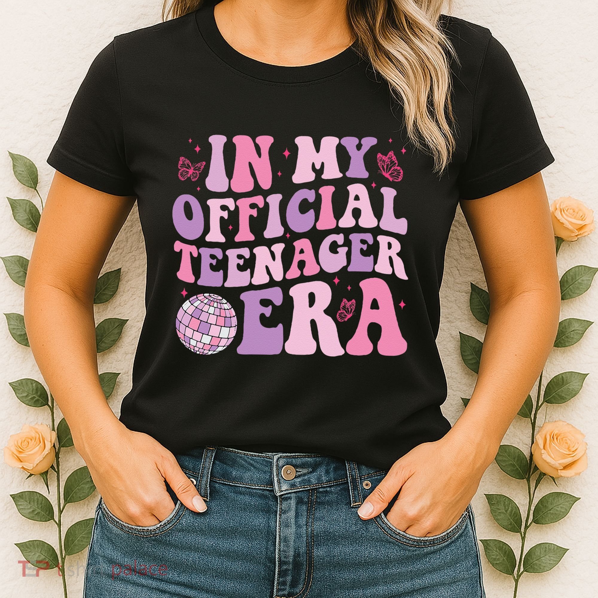 In My Official Nager Era 13th Birthday Version Girls Women's T-Shirt