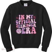 In My Official Nager Era 13th Birthday Version Girls Kids Sweatshirt thumb 0