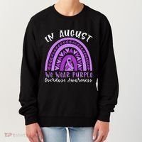 In Memory Of Overdose Awareness Month Women's Sweatshirt thumb 0