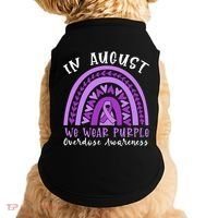 In Memory Of Overdose Awareness Month Doggie Tank thumb 0