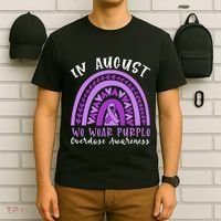 In Memory Of Overdose Awareness Month T-Shirt thumb 6