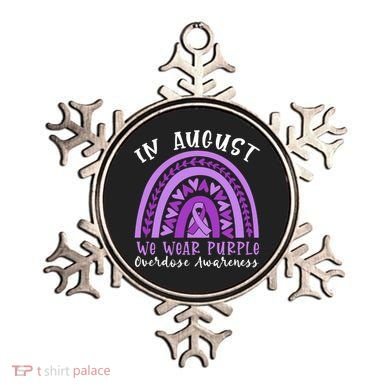 In Memory Of Overdose Awareness Month Ornament