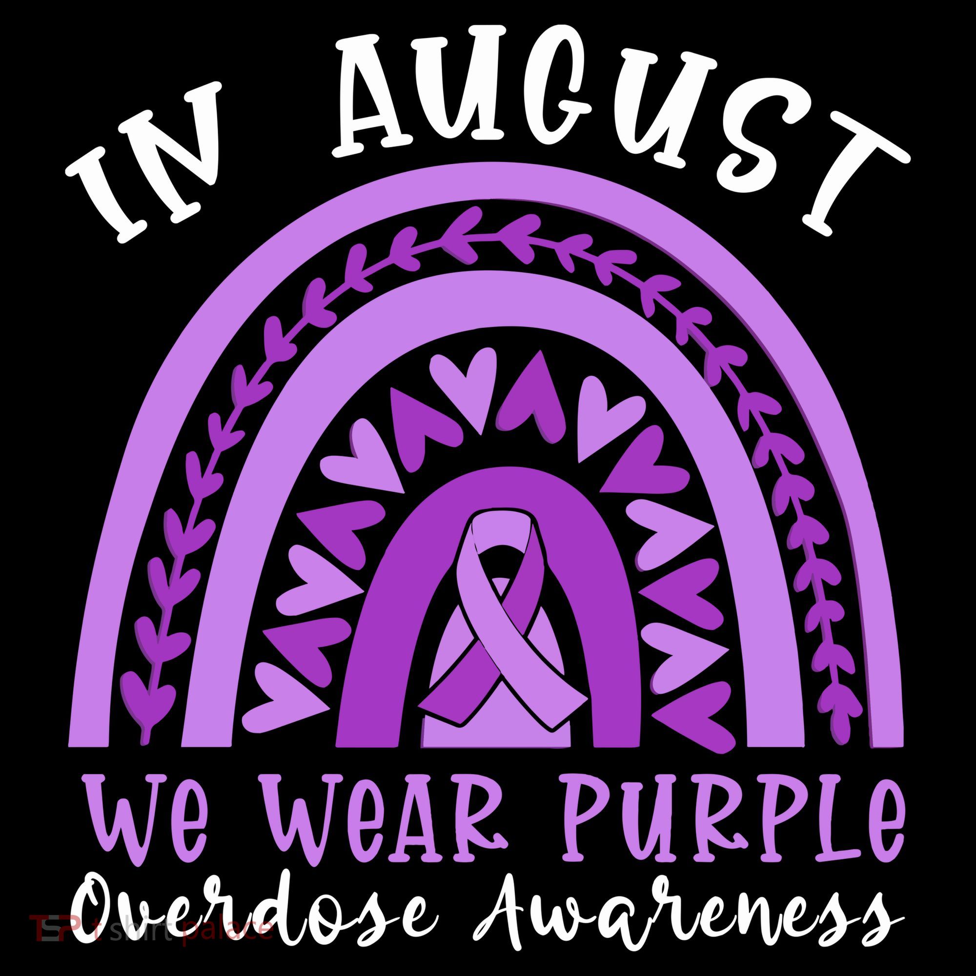 In Memory Of Overdose Awareness Month Visor