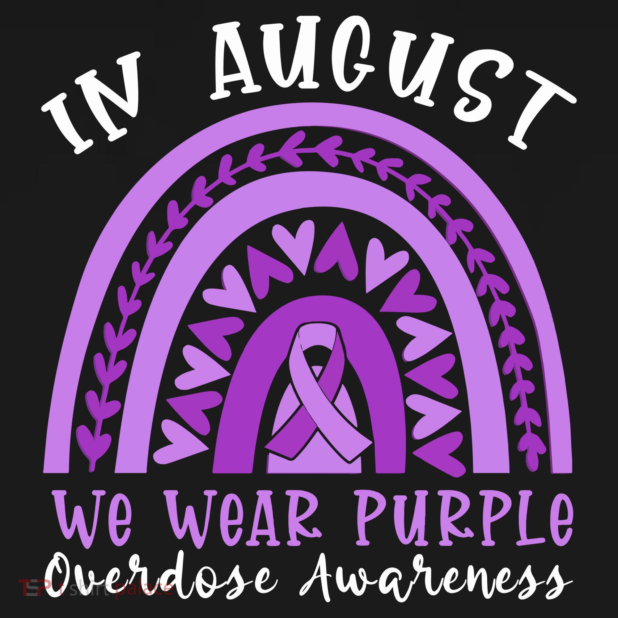In Memory Of Overdose Awareness Month Kids Sweatshirt