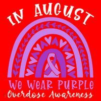In Memory Of Overdose Awareness Month Santa Hat thumb 1