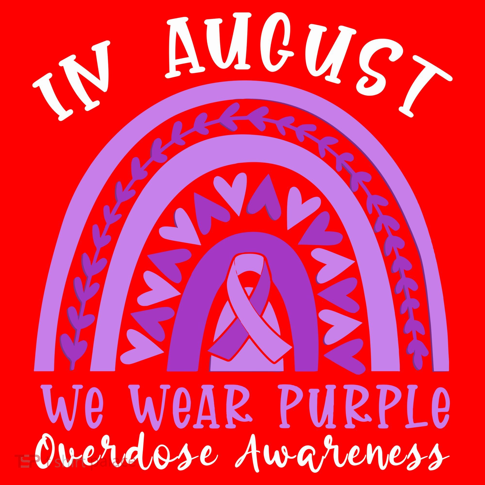 In Memory Of Overdose Awareness Month Santa Hat