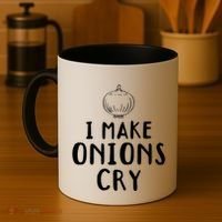 I Make Onions Cry Onion Cooking Kitchen Food Cook Funny Chef Cute Gift Coffee Mug thumb 4