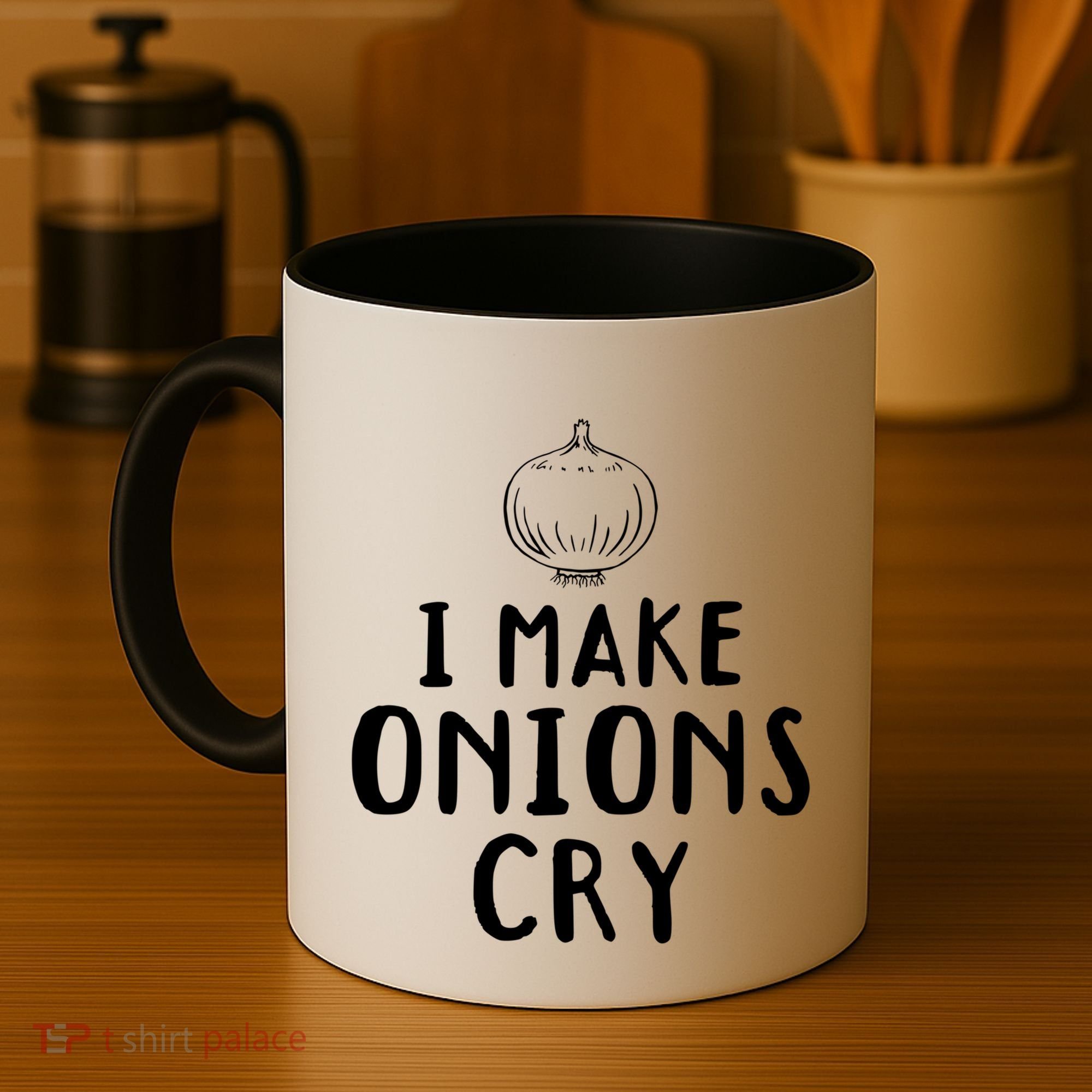 I Make Onions Cry Onion Cooking Kitchen Food Cook Funny Chef Cute Gift Coffee Mug