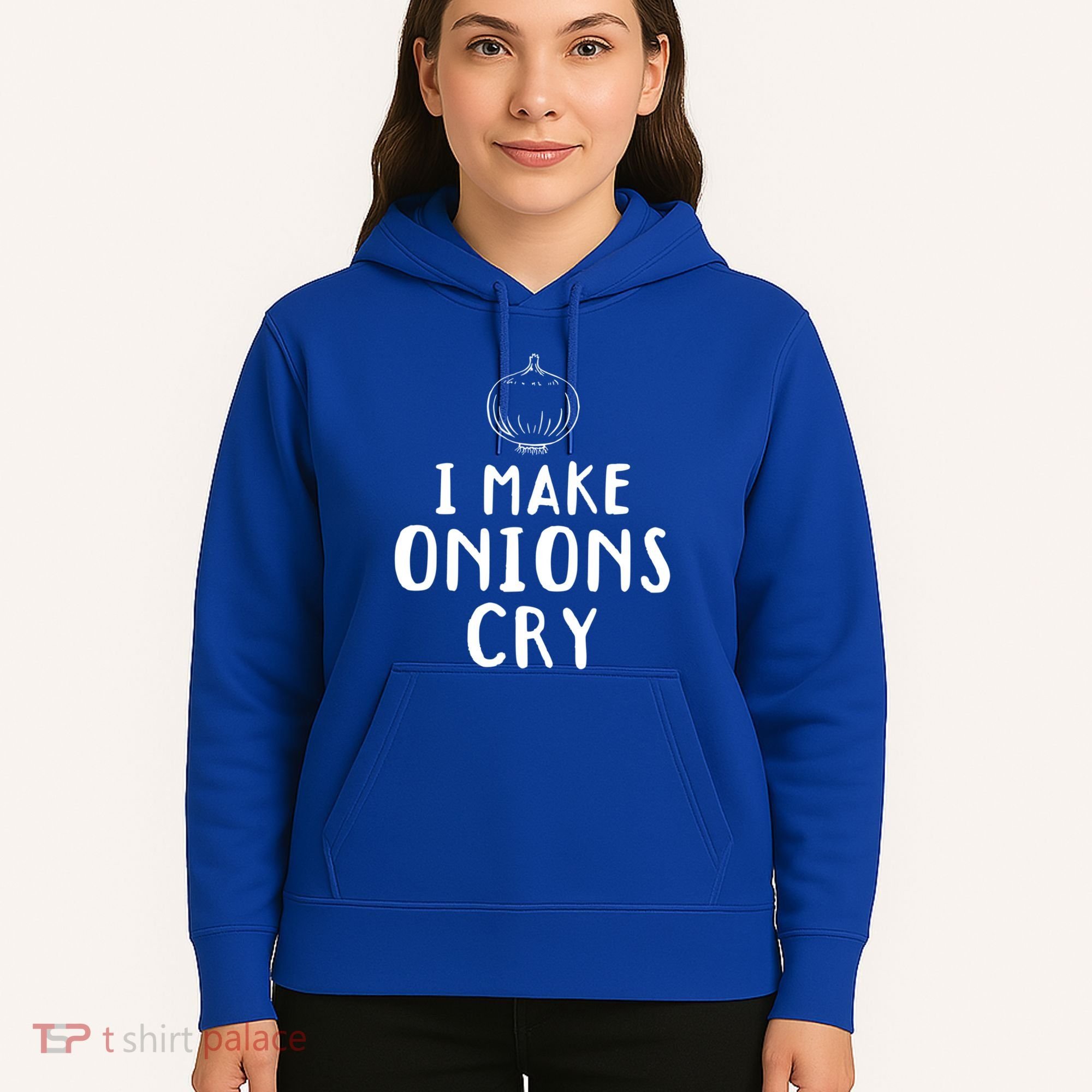 I Make Onions Cry Onion Cooking Kitchen Food Cook Funny Chef Cute Gift Hoodie