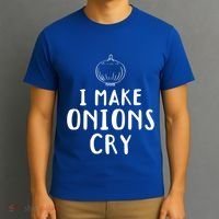 I Make Onions Cry Onion Cooking Kitchen Food Cook Funny Chef Cute Gift T-Shirt thumb 3
