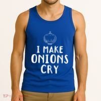 I Make Onions Cry Onion Cooking Kitchen Food Cook Funny Chef Cute Gift Tank Top thumb 3