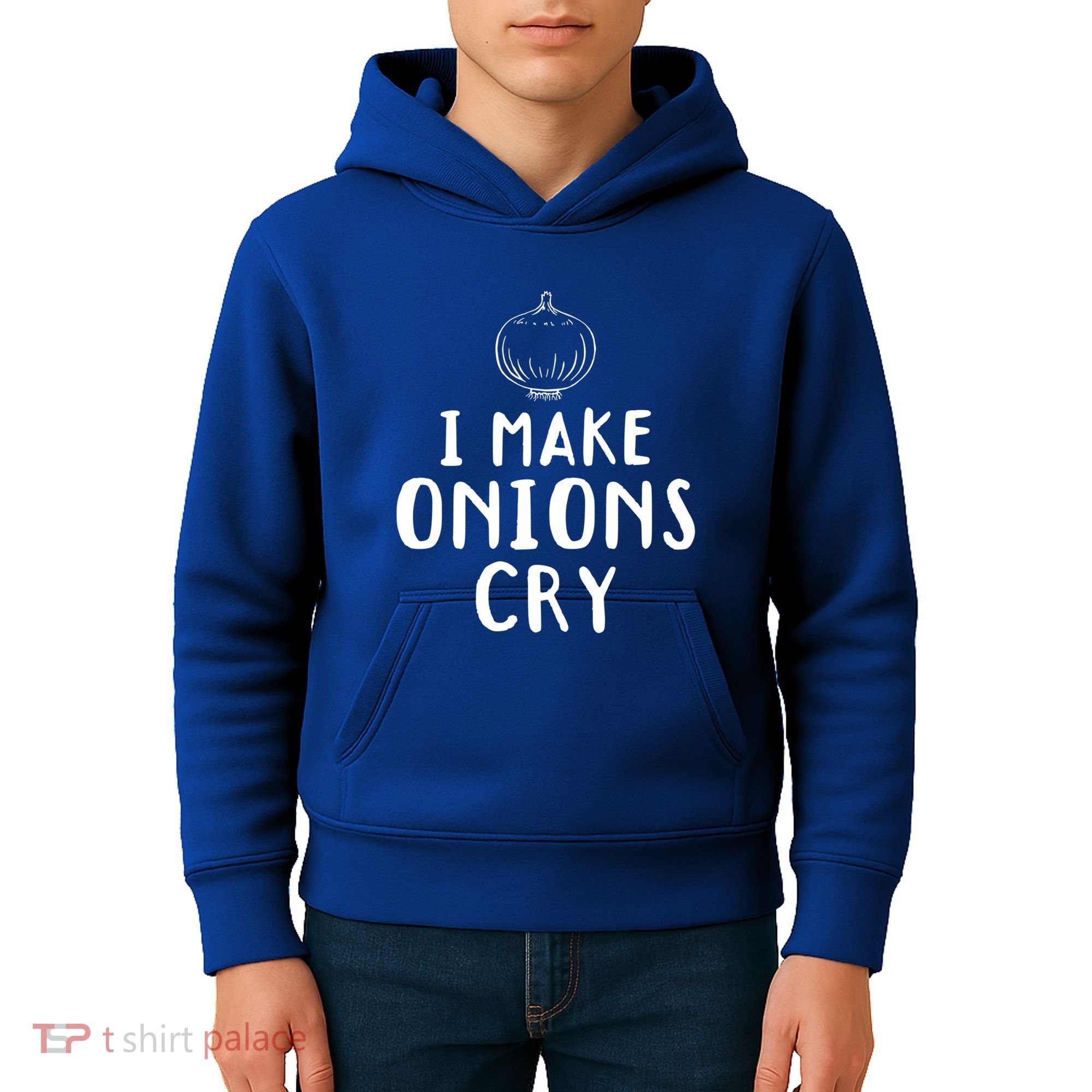 I Make Onions Cry Onion Cooking Kitchen Food Cook Funny Chef Cute Gift Kids Hoodie