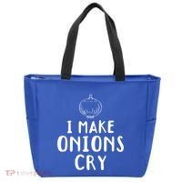 I Make Onions Cry Onion Cooking Kitchen Food Cook Funny Chef Cute Gift Tote Bag thumb 0