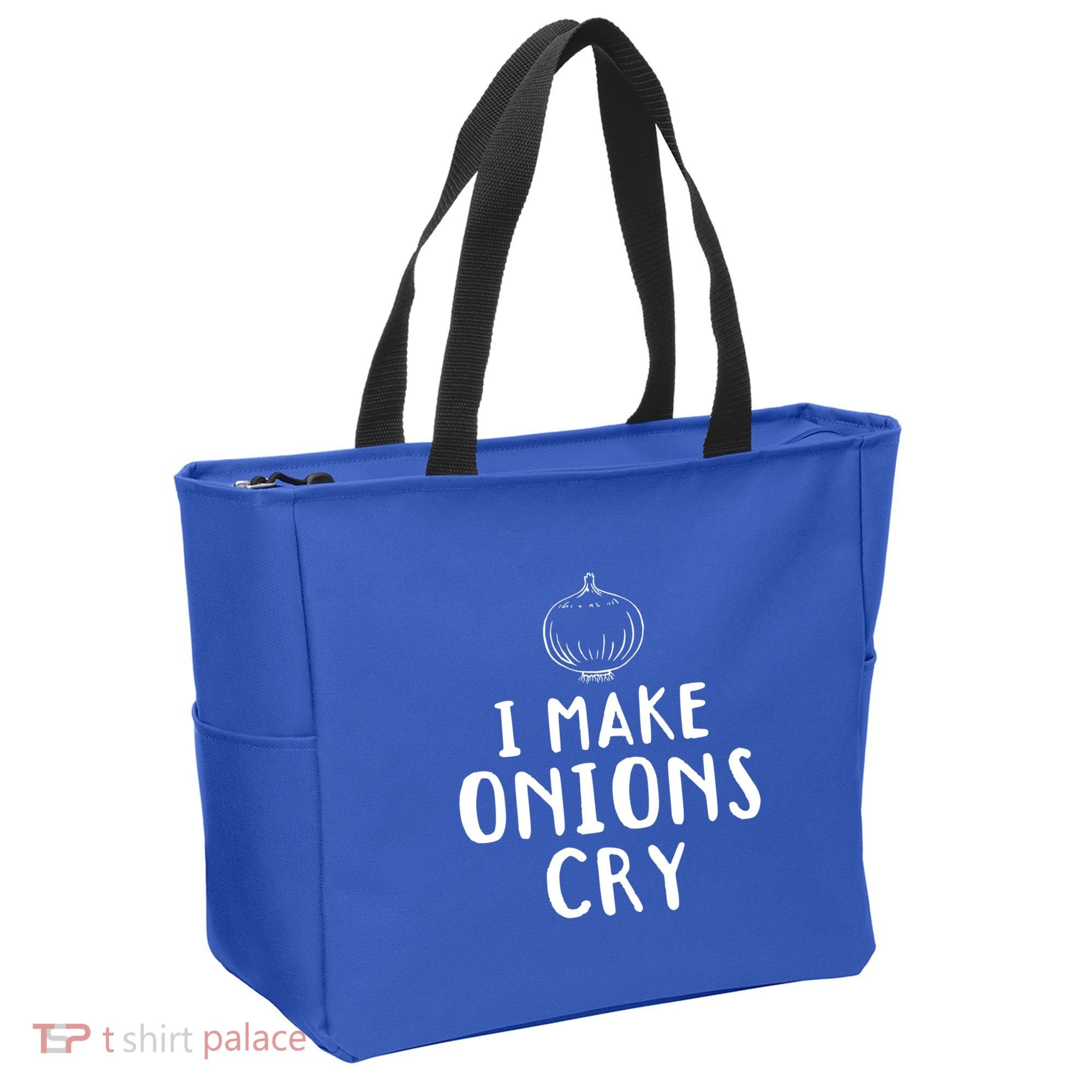 I Make Onions Cry Onion Cooking Kitchen Food Cook Funny Chef Cute Gift Tote Bag