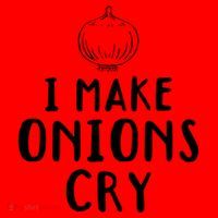 I Make Onions Cry Onion Cooking Kitchen Food Cook Funny Chef Cute Gift Santa Hat thumb 1